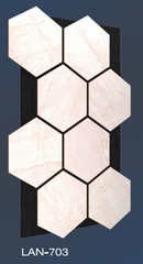 PANOU ACUSTIC HEXAGON MDF  - LAN 703 - 87,2 X 57,9 X 1 cm- q-home.ro