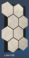 PANOU ACUSTIC HEXAGON MDF  - LAN 706- 87,2 X 57,9 X 1 cm- q-home.ro