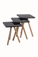 Set 3 masute marmura Negru- Livrare rapida!