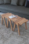 Set Masute montabile Maro-Alb- Livrare rapida!