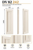Set pilastru decorativ din poliuretan DV 82 242- q-home.ro