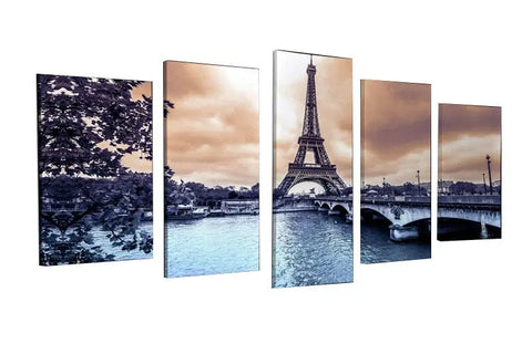Tablou 5 Turnul Eiffel- Livrare rapida!