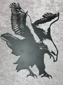 Tablou Metal Black Eagle