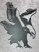 Tablou Metal Black Eagle