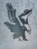 Tablou Metal Black Eagle