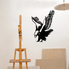 Tablou Metal Black Eagle- Livrare rapida !