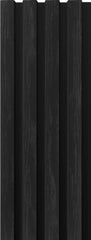 Riflaj decorativ din duropolimer, negru, D406-105, 290 x 20 x 1,9 cm