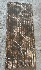 Placa decorativa din polistiren, imitatie marmura in relief, 928-207, 120 x 50 x 2 cm