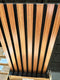 Panouri acustice  decorative - lamele polimer dur, LAN 103, 280 x 35 x 1,8 cm- q-home.ro