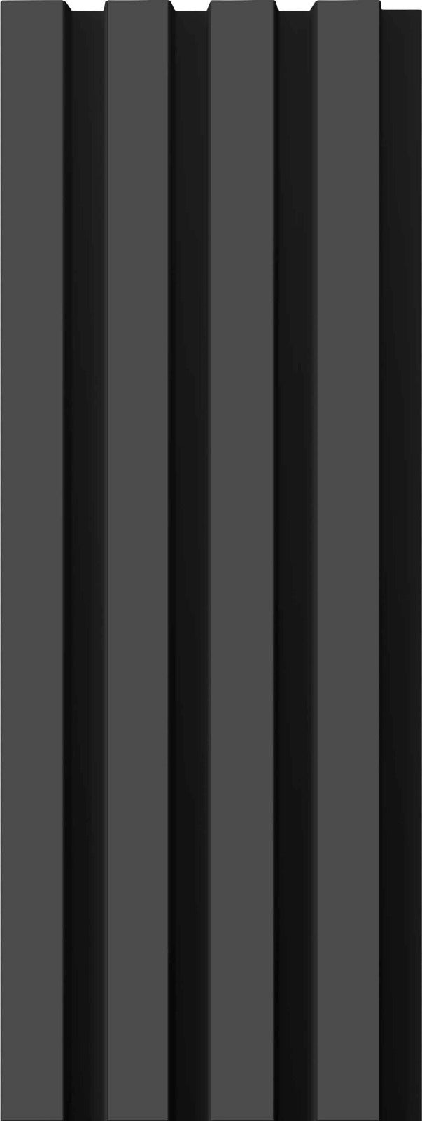 Riflaj decorativ duropolimer, negru, D406-107 B, 265 x 20 x 1,9 cm- q-home.ro
