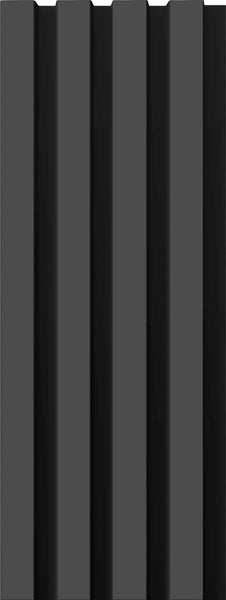 Riflaj decorativ duropolimer, negru, D406-107 B, 265 x 20 x 1,9 cm- q-home.ro