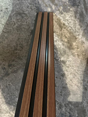 Riflaj decorativ din duropolimer, imitatie lemn, D 404-103, 290 x 11,5 x 1,2 cm