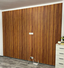Riflaj decorativ din polistiren, imitatie lemn, LBX 001, 270 x 60 x 1,5 cm- q-home.ro