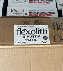 Caramida Flexibila Flexolith S-RUSTIK 114, o cutie  5 mp- q-home.ro