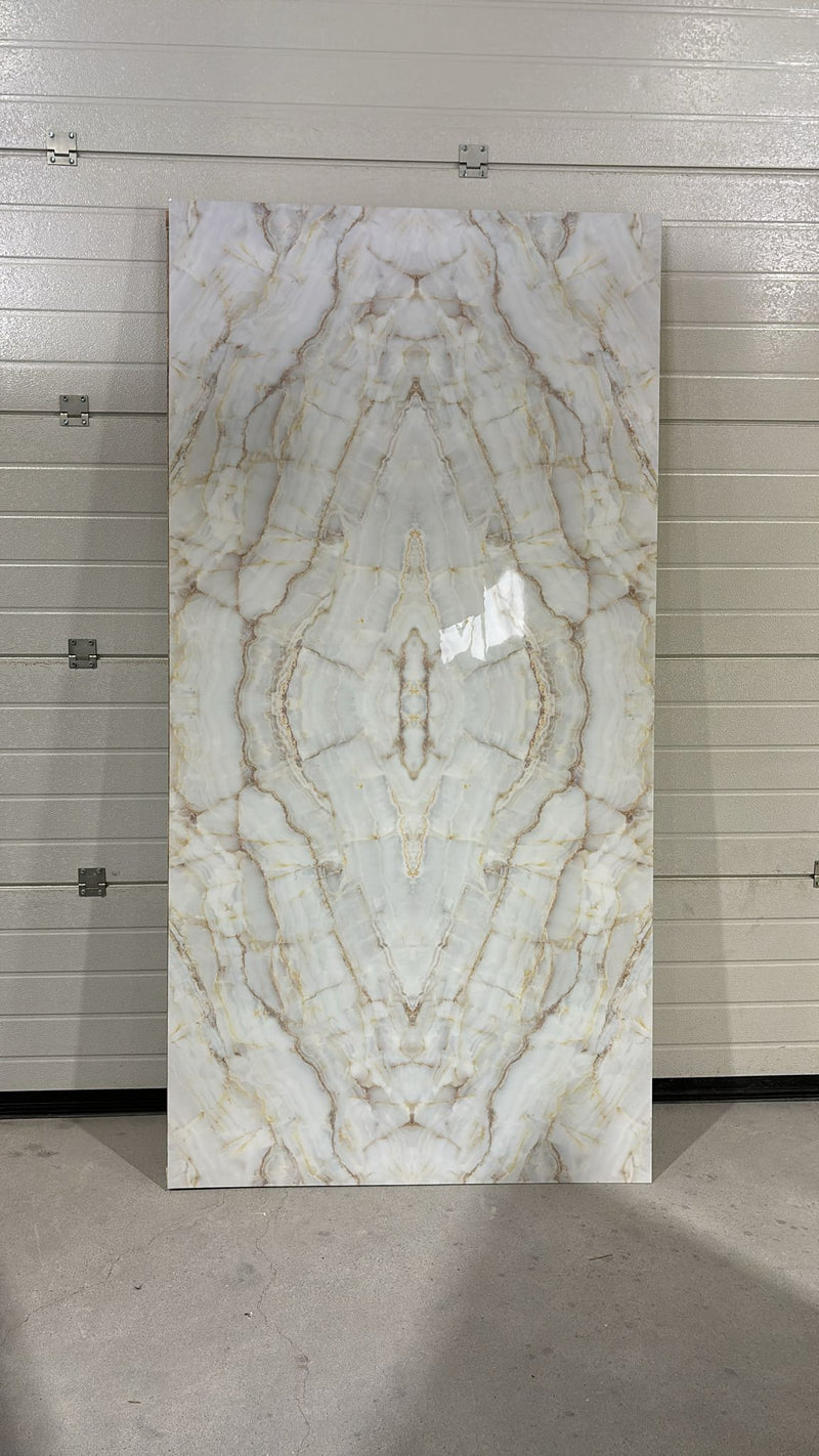PANOU DECORATIVE PVC- SOFT BEIGE , 122 x 244 cm- Cu ridicare personala din depozit!!!