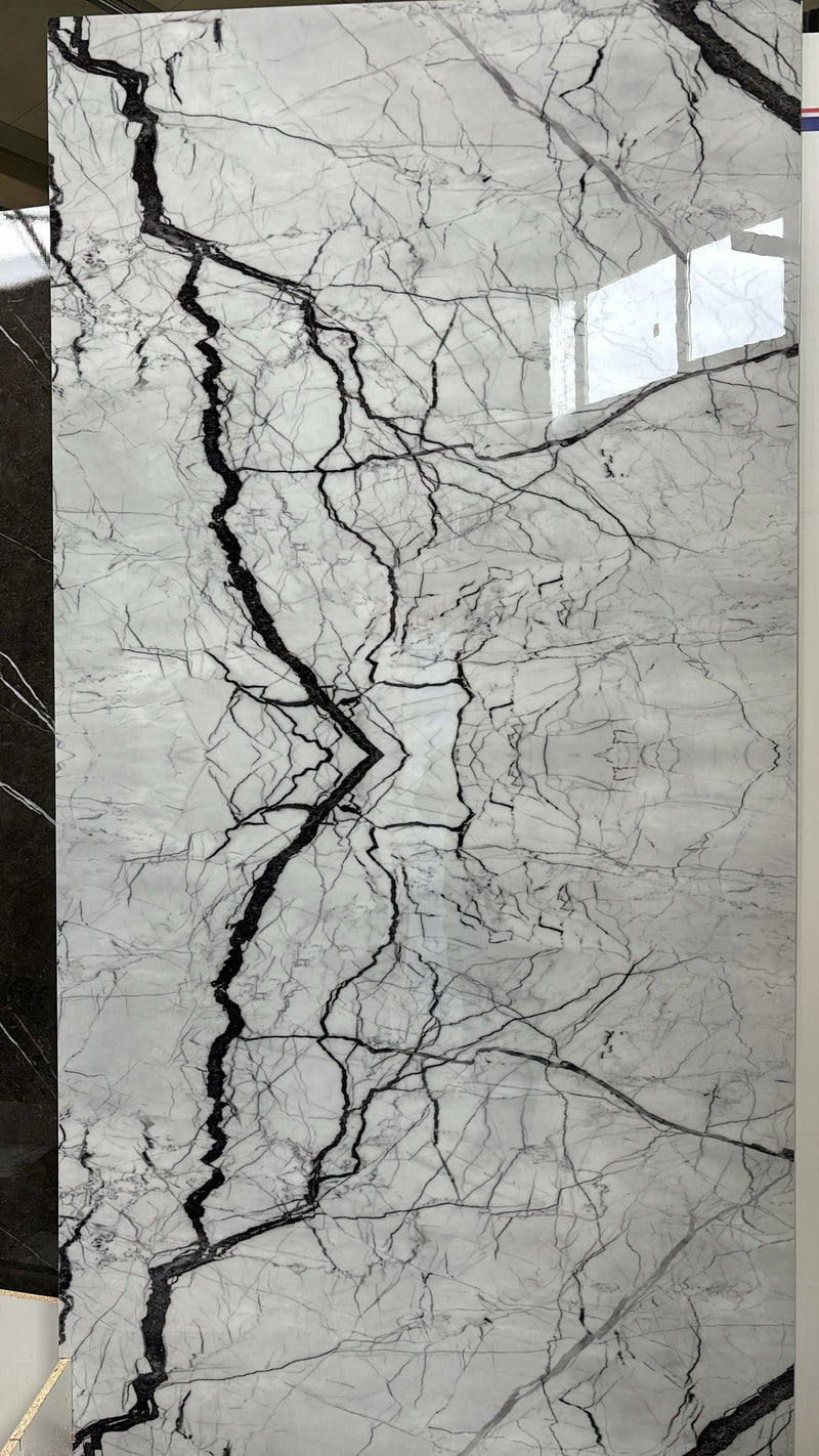 PANOURI DECORATIVE MARMURA PVC - CARRARA WHITE, 122 x 244 cm- Cu ridicare personala din depozit!!!