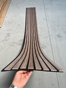 RIFLAJ ACUSTIC DIN MDF, M LAN 045 , 280 x 35 x 1,2 cm- q-home.ro