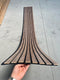 RIFLAJ ACUSTIC DIN MDF, M LAN 045 , 280 x 35 x 1,2 cm- q-home.ro