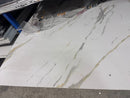 PANOU DECORATIV PVC imitatie marmura CARRARA GOLD, 122 x 270 cm