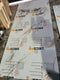 PANOU DECORATIV PVC imitatie marmura CARRARA GOLD, 122 x 270 cm