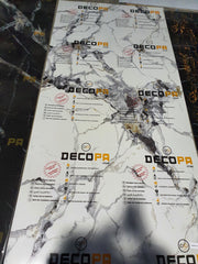 PANOU PVC- SM ARABESCATO WHITE , 122 x 270 cm