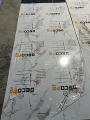 PANOU DECORATIV PVC imitatie marmura BİANCO CARRARA, 122 x 244 cm