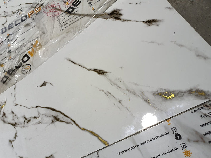PANOU PVC- SM GOLDEN WAVE , 122 x 270 cm