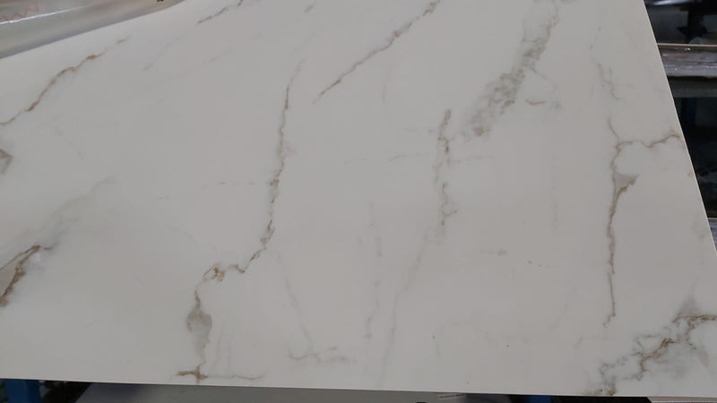 PANOU DECORATIV PVC imitatie marmura BİANCO CARRARA, 122 x 244 cm