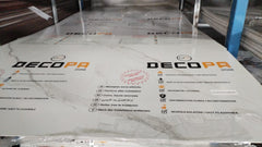 PANOU DECORATIV PVC imitatie marmura CALACATTA WHITE, 122 x 270 cm