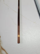 Profil inox T, pentru imbinari 2 CM lungime 244 ml, Bronz SATIN