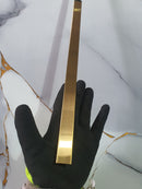 Profil inox T, pentru imbinari 2 CM lungime 244 ml, gold SATIN