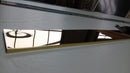 Profil inox U, 10 CM,  lungime 270 ml, GOLD oglinda
