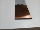 Profil inox U, 10 CM,  lungime 244 ml, BRONZ satin