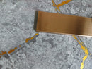 Profil inox U, 5 CM,  lungime 244 ml, BRONZ satin