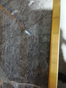 Profil inox , 10x10 mm,  lungime 244 ml, GOLD satin