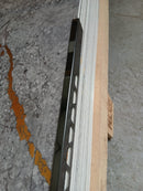 Profil inox L, pentru terminatii 8 MM lungime 270 ml, Antracit