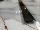 Profil inox U, 32 MM,  lungime 270 m, ANTRACIT oglinda