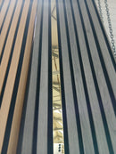 Profil inox U, 32 MM,  lungime 270 m, GOLD oglinda