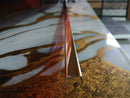 Profil inox U, 15 MM,  lungime 270 cm , GOLD oglinda