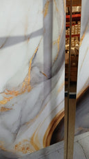 Profil inox 32X10X15 MM lungime 270 ml, GOLD oglinda