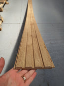 Riflaj decorativ MDF, Line Natural Oak,280x13,5 cm