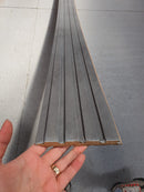 Riflaj decorativ MDF, Line Dark Grey Stone ,280x13,5 cm