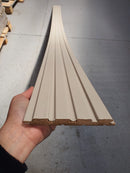 Riflaj decorativ MDF, Line New Grey ,280x13,5 cm