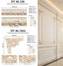 Profil decorativ ornamental din poliuretan DV 86 320
