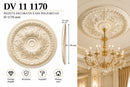 Rozetă decorativă din poliuretan DV 11 1170 – Ø 117 cm