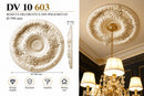 Rozetă decorativă din poliuretan DV 10 603 – Ø 59 cm