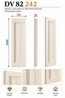 Set pilastru decorativ din poliuretan DV 82 242