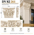 Capitel de pilastru din poliuretan DV 82 261
