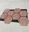 PANOU ACUSTIC HEXAGON MDF  - LAN 603 - 87,2 X 57,9 X 1 cm- q-home.ro
