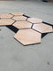 PANOU ACUSTIC HEXAGON MDF  - LAN 606 - 87,2 X 57,9 X 1 cm- q-home.ro